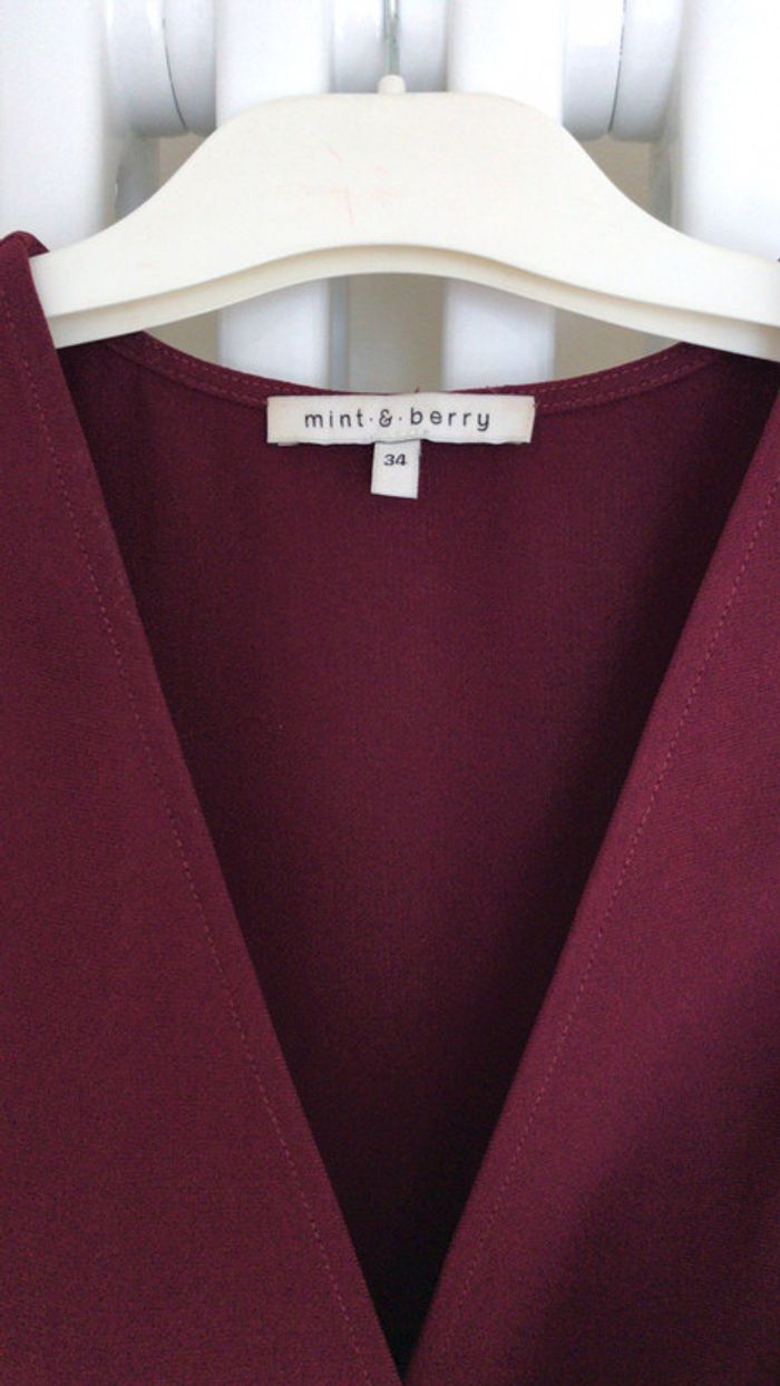 Robe bordeaux Mint & Berry - photo numéro 4