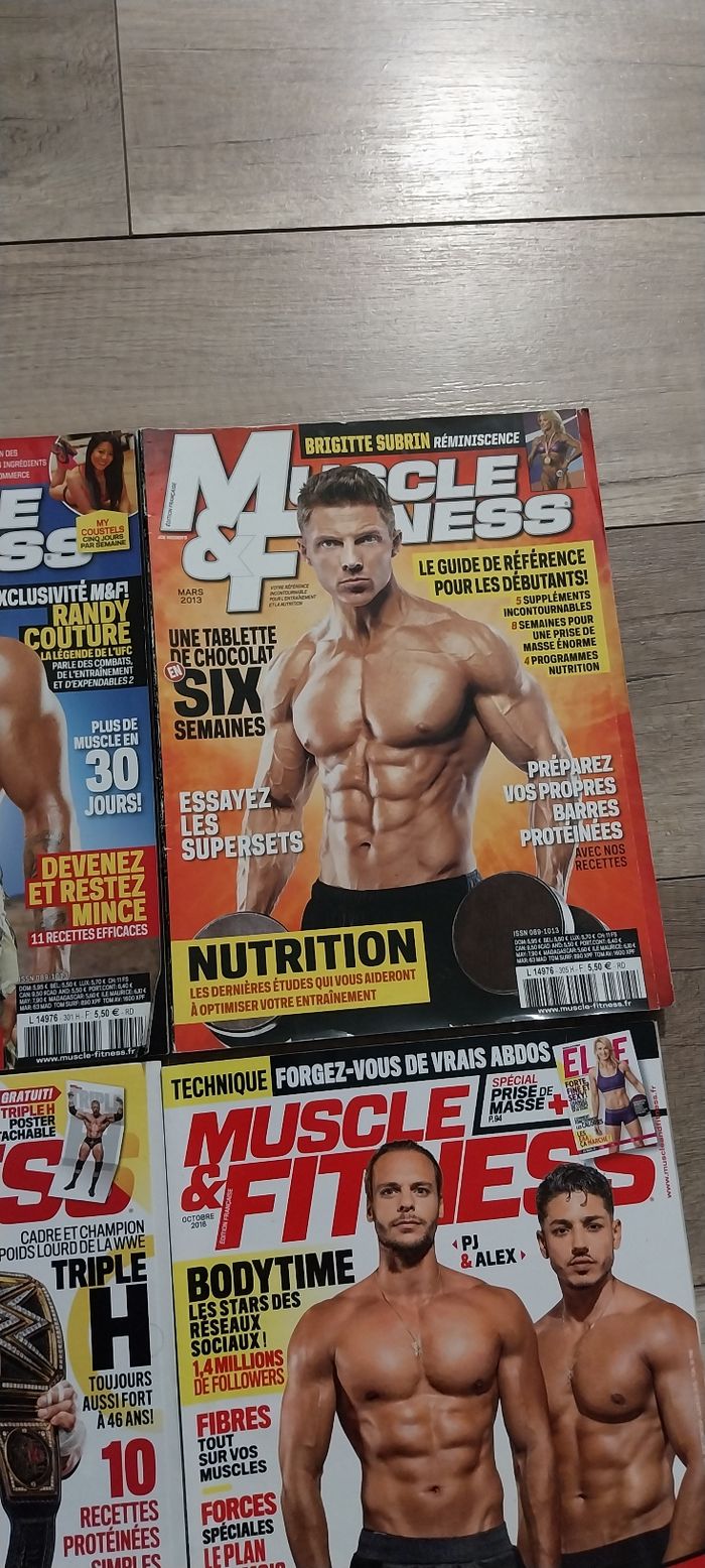 Lot magazines Musculation - photo numéro 6