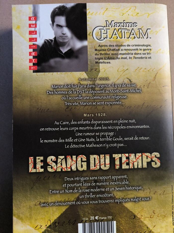 Le sang du temps - photo numéro 2