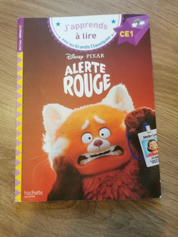 Alerte Rouge. J'apprends à lire CE1 Disney Pixar 