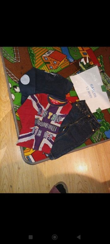 Lot ensemble 12 mois