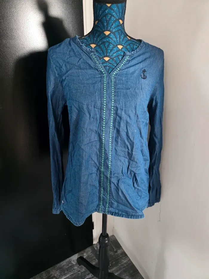 Blouse jeans terre de marin