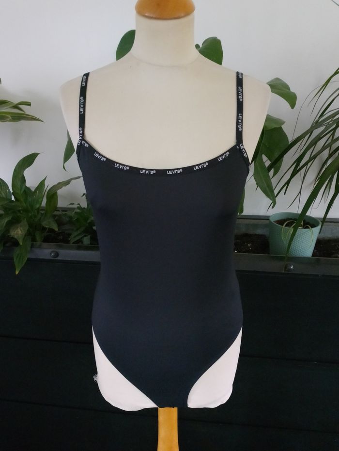 Body noir bretelles Levi's