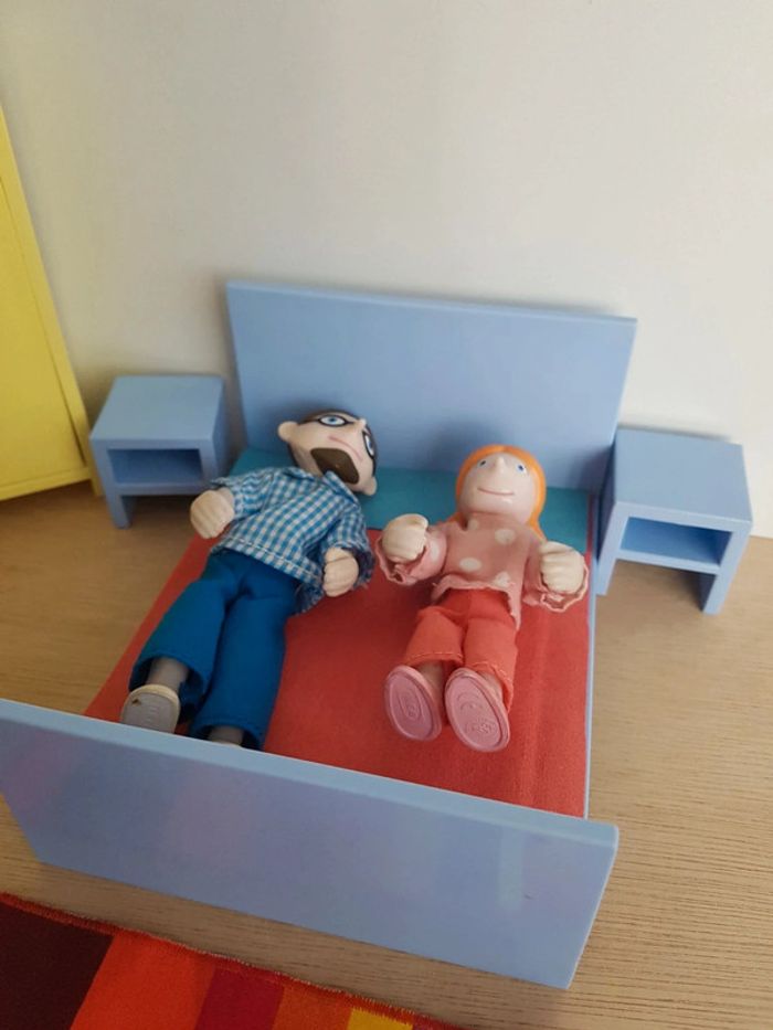 Mobilier cuisine et chambre pour maison de poupée Ikea - photo numéro 5