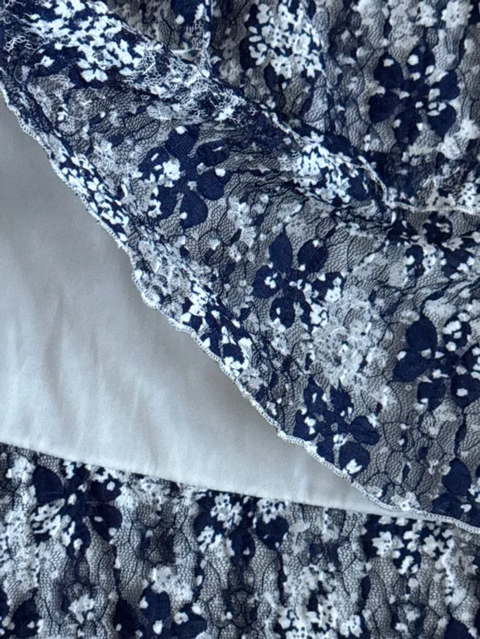 Robe scottage bleu et blanche 44 - photo numéro 4
