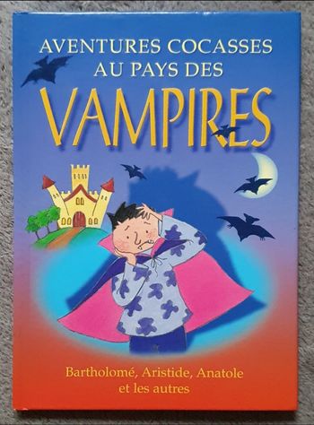 Livre grand format "Aventures cocasses au Pays des Vampires" (6-9 ans) / Éd. Chantecler