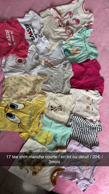 Lot 17 tee-shirt 20€