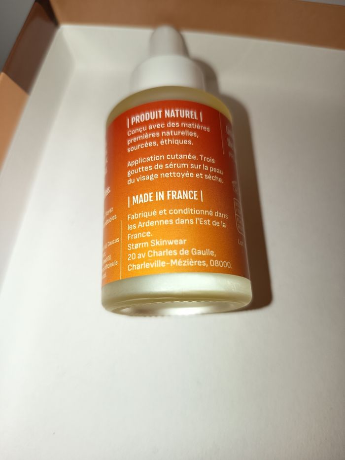 Sérum nourrissant nuit bio vegan, Storm skinwear, NEUF - photo numéro 3