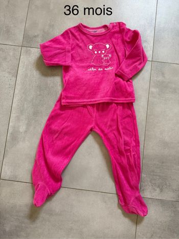 Pyjama deux pièces mots d’enfants 36 mois koala