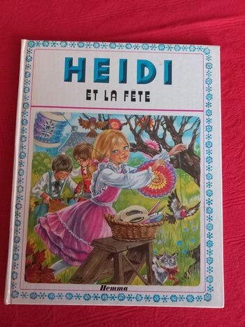 Livre pour enfant Heidi et la fête