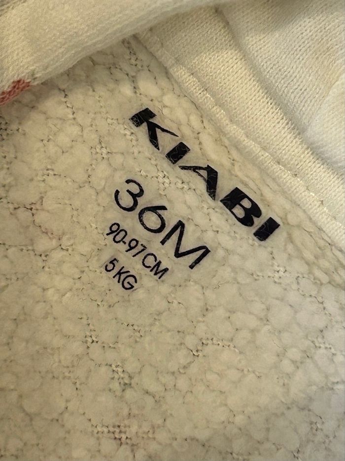 Lot 2 Robes sweat capuches Kiabi 36M - photo numéro 4