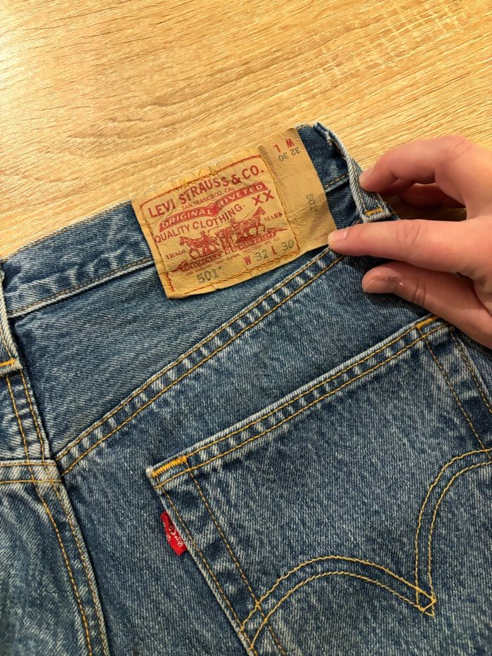 Jean Levi’s 501 vintage – W32 L30 – Made in Mexico - photo numéro 3