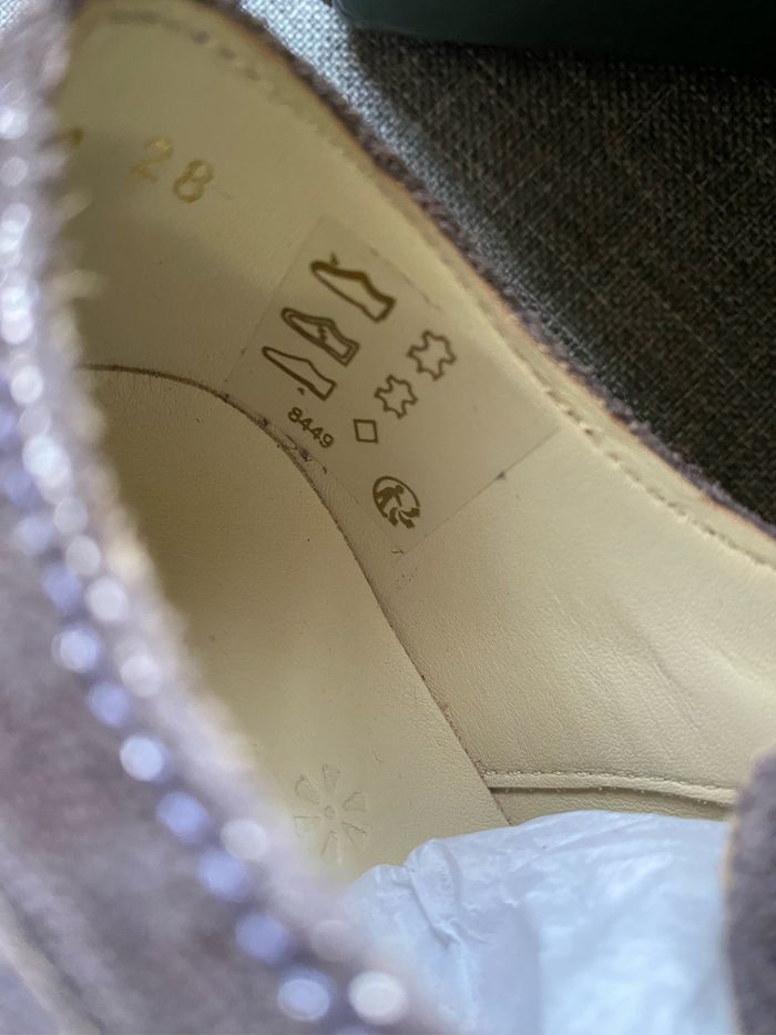 Chaussures babies Aster taille 28 cuir neuves - photo numéro 5