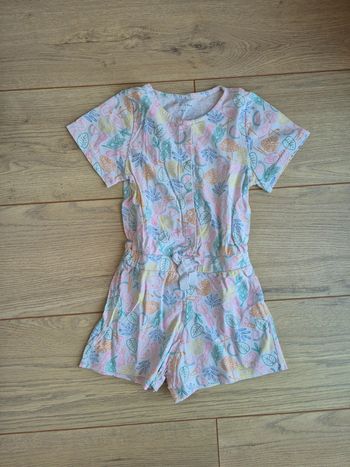 Combishort pyjama court