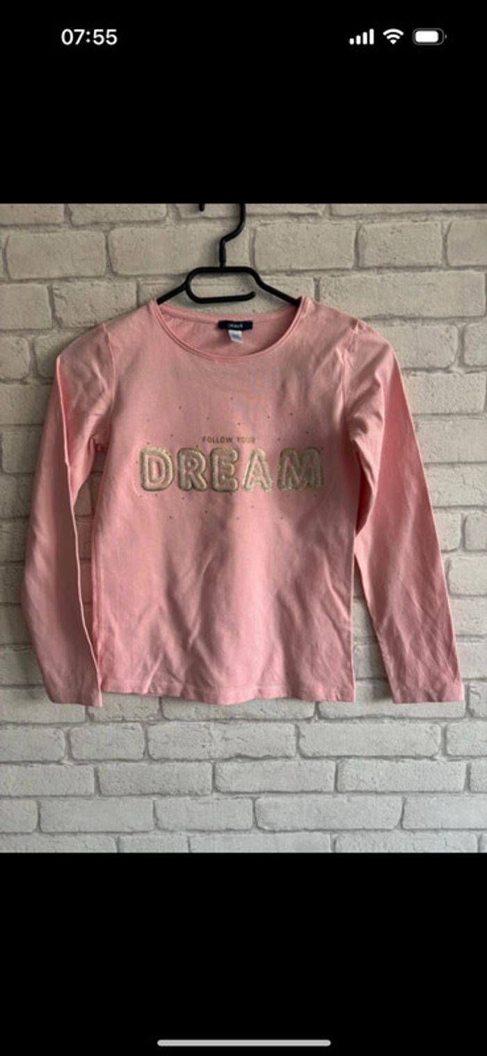 Haut okaidi taille 10 ans