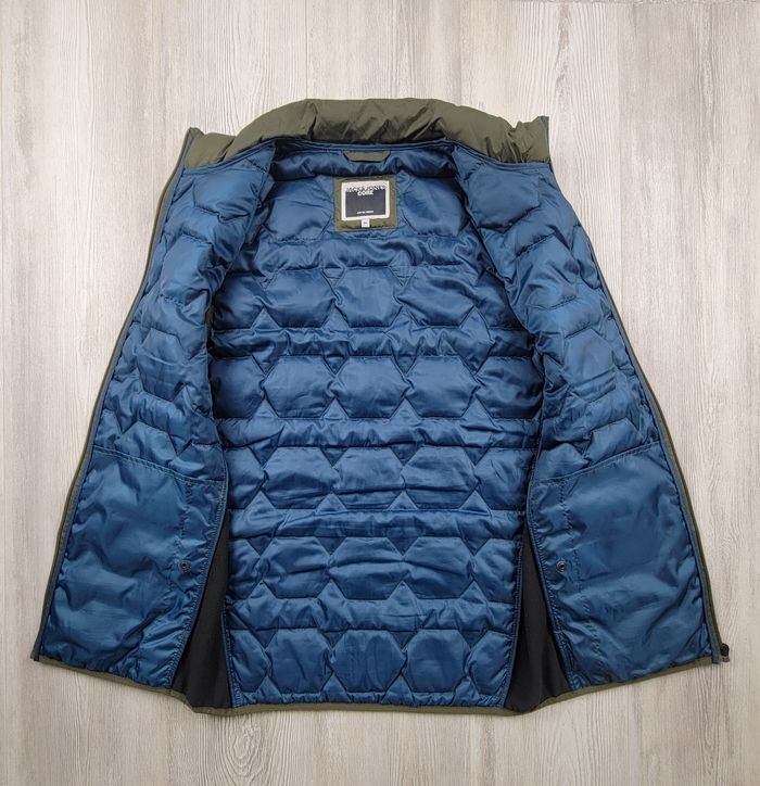 Veste sans manches Jack & Jones kaki – Gilet molletonné homme M - photo numéro 3