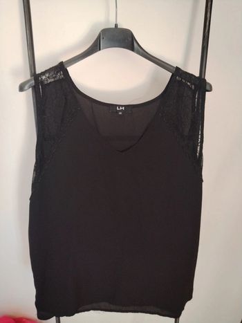Débardeur noir taille 42