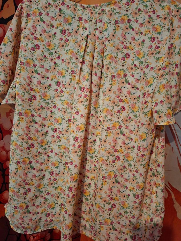 Blouse Fluide et légère fleurie - photo numéro 4