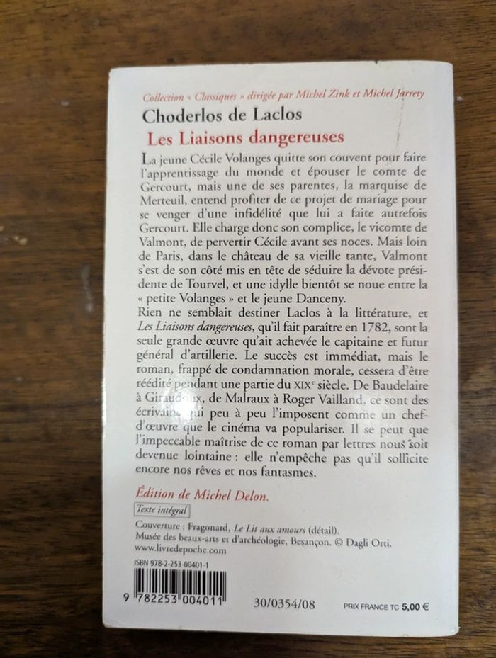 Les liaisons dangereuses de Choderlos de Laclos - photo numéro 2
