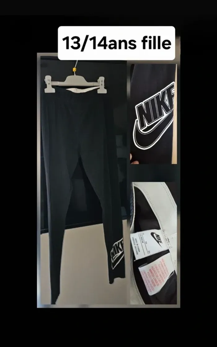 Legging Nike fille noir xl + 1 gratuit - photo numéro 8