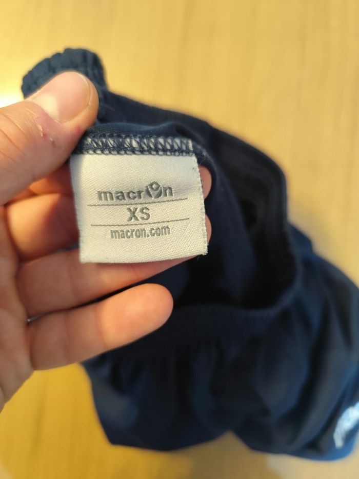 Short bleu marine Macron - photo numéro 3