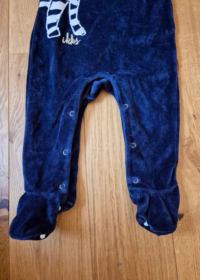 Pyjama velours 1 an IKKS - photo numéro 4