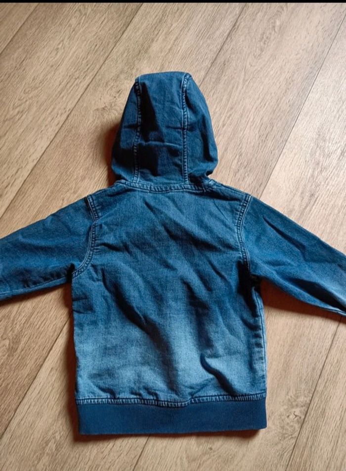 14. Sweat zippé en jeans Orchestra 4ans 104 - photo numéro 2