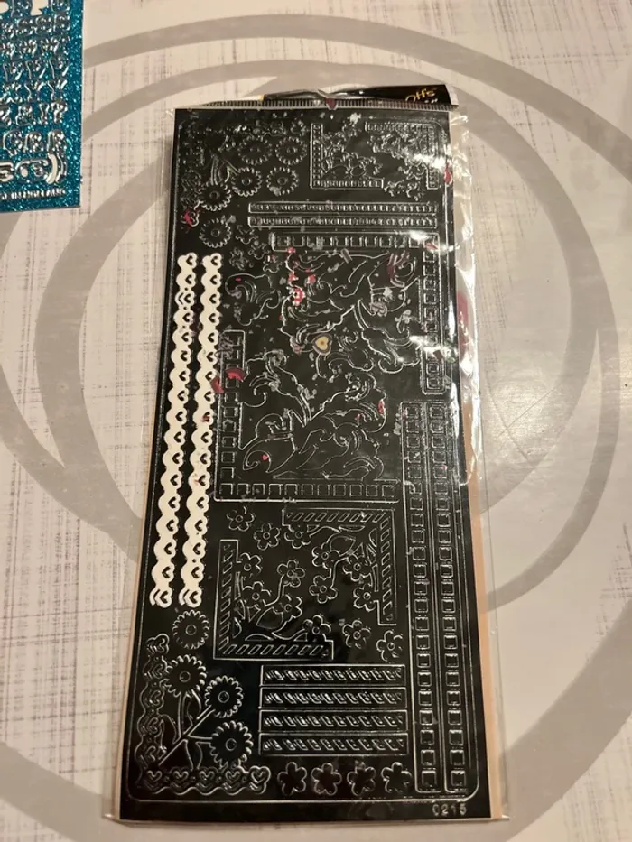 Lots de 4 planches de stickers - photo numéro 3