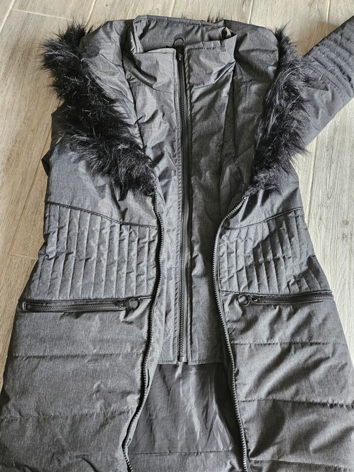 Parka mi longue geographical norway taille L - photo numéro 3