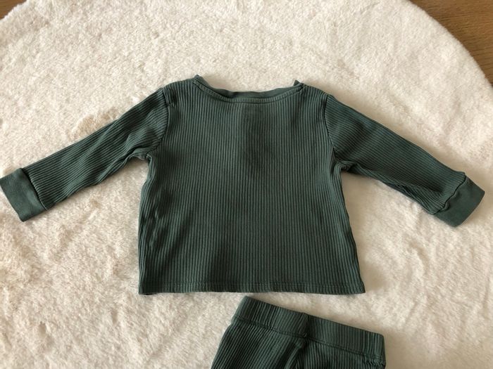 Pyjama mi saison côtelé Kiabi 24 mois - photo numéro 5