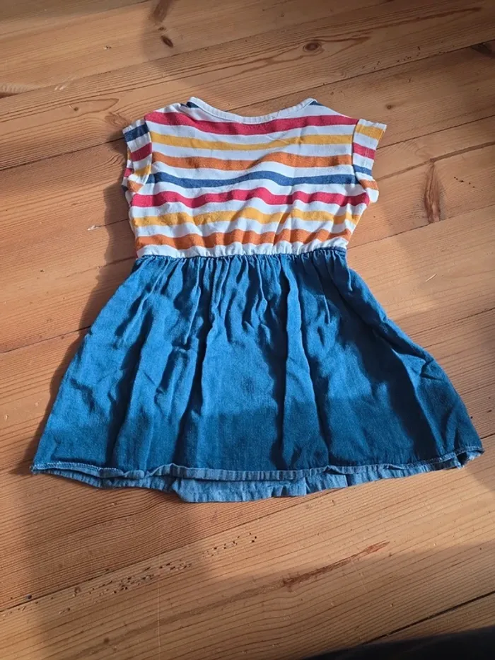 Lot de 3 robes manche courte 12 mois. - photo numéro 7