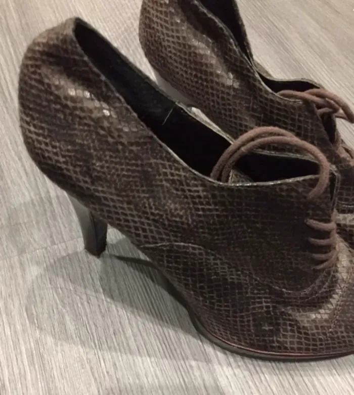 Bottines serpent texto - photo numéro 2