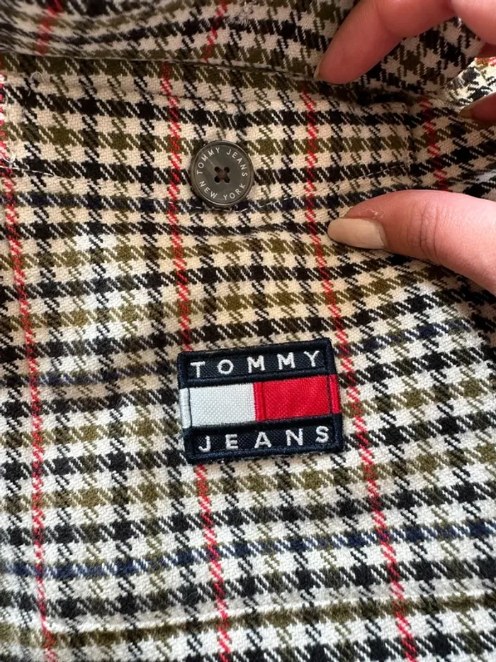 Veste bombers Tommy Hilfiger à carreaux taille 36 - photo numéro 7