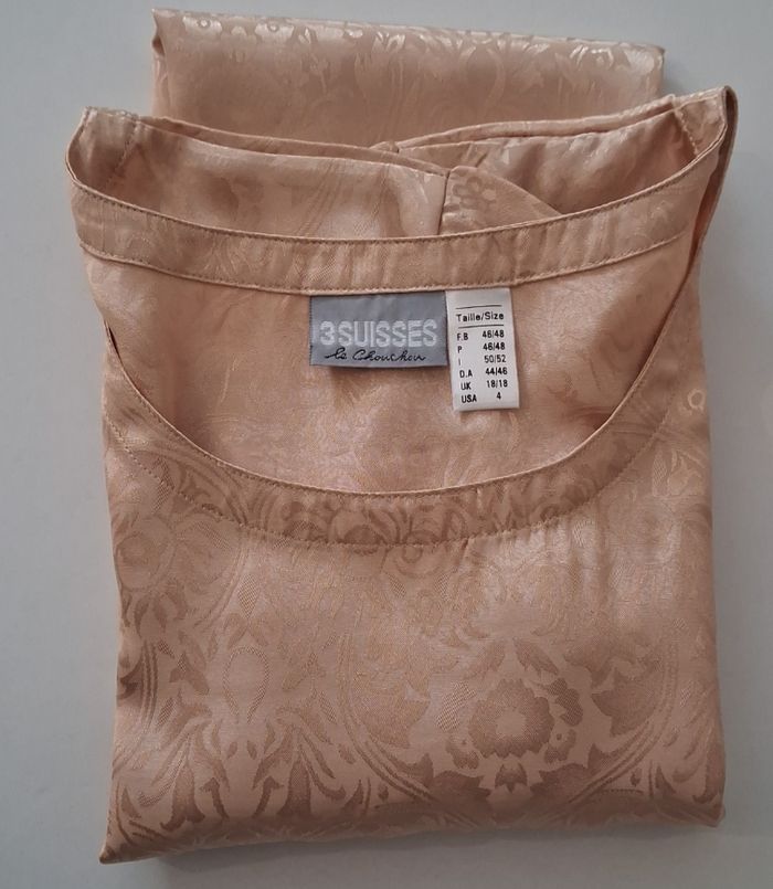 Blouse fluide dorée - photo numéro 4