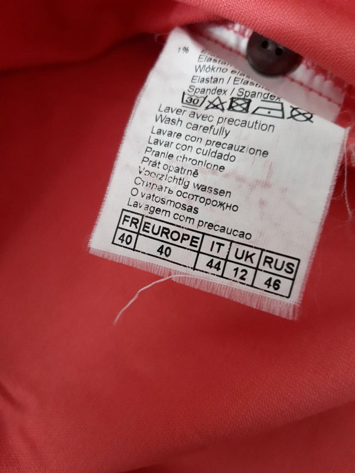 Robe droite rose corail 40🔴 - photo numéro 8