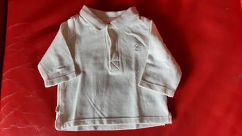 Polo blanc 1 mois obaibi