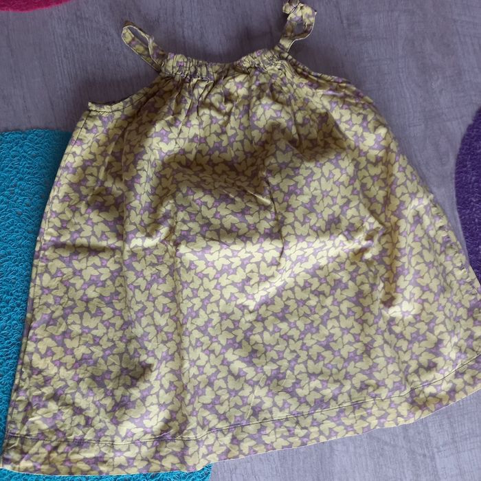 Robe verte papillon verbaudet