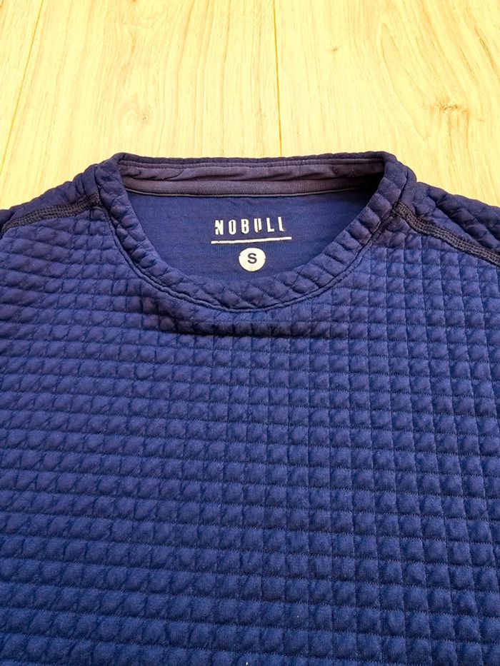 Pull Nobull matelassé bleu marine taille S femme - photo numéro 6