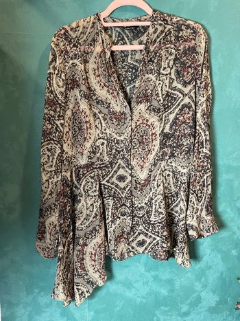 Chemisier asymétrique Zara