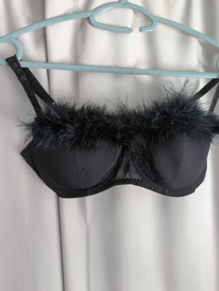Soutien-gorge à plumes - photo numéro 2