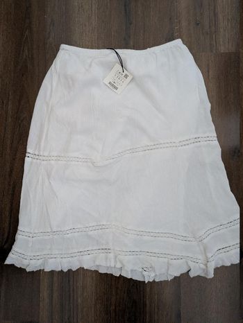 Jupe blanche femme Pull & bear taille S neuve