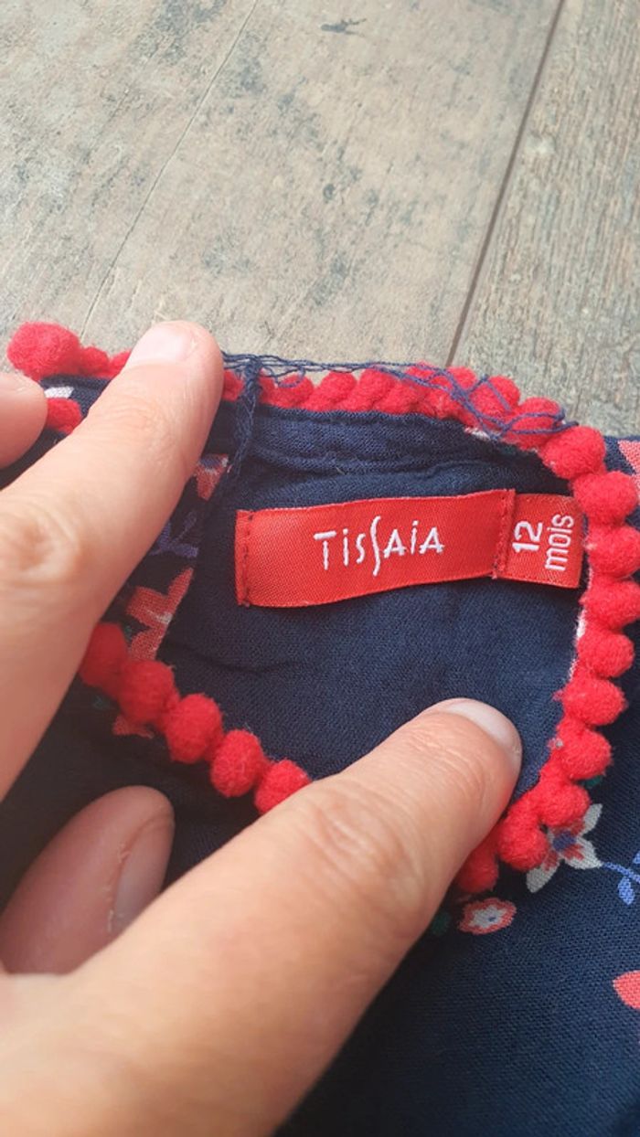 Robe tissaia 12 mois en très bon état - photo numéro 4