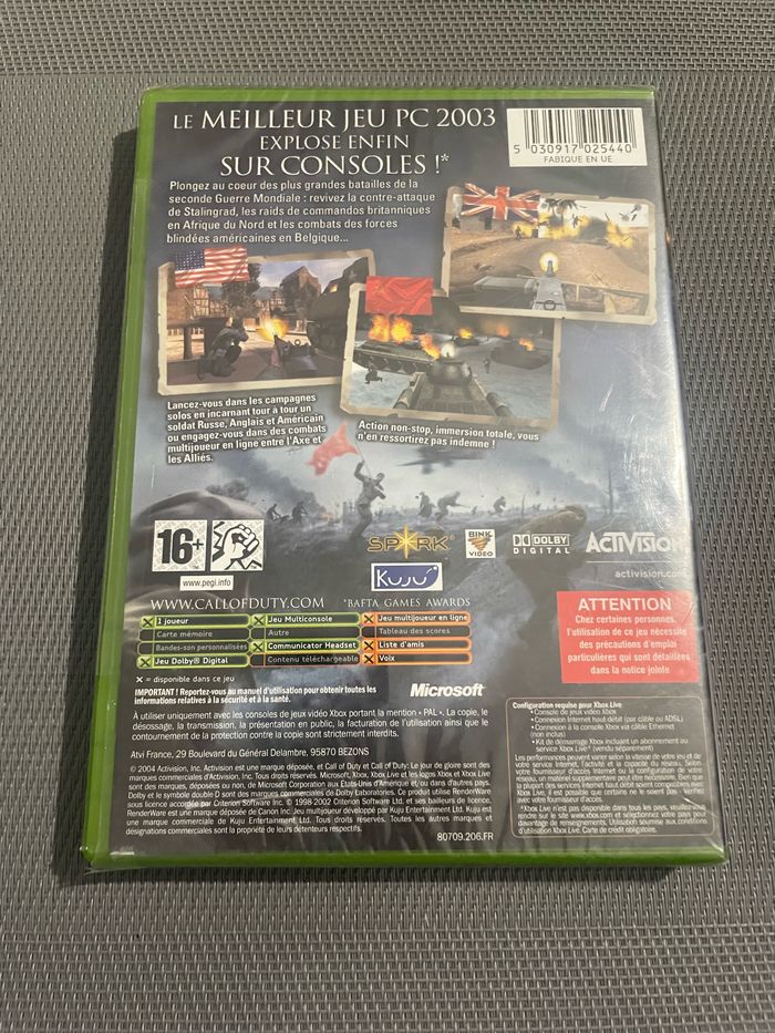 Call of Duty le Jour de Gloire Jeu XBOX FR NEUF - photo numéro 2