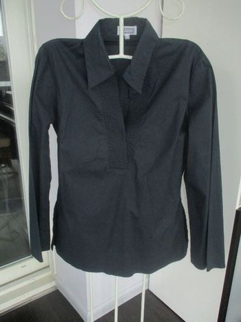 Blouse bleue marine