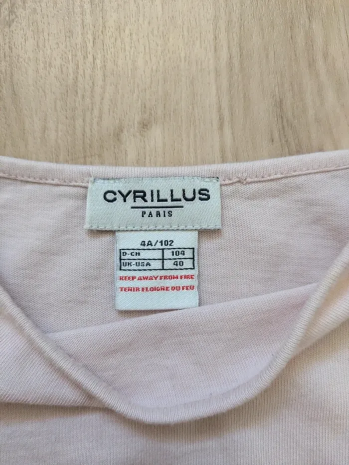 Robe Rose Poudré Cyrillus 4 ans - photo numéro 5