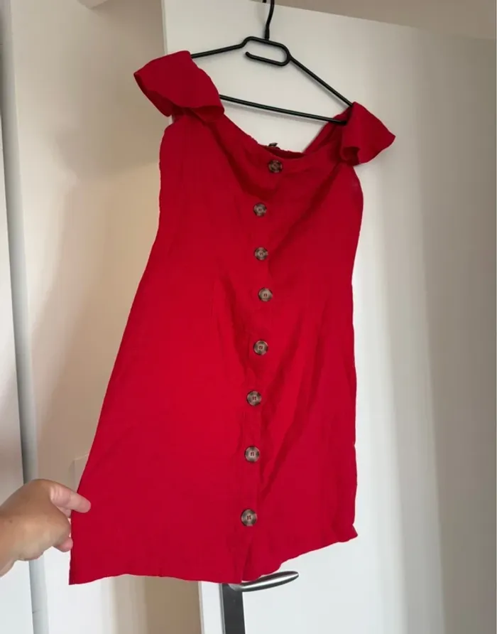 Jolie robe d’été rouge L/40 - photo numéro 3
