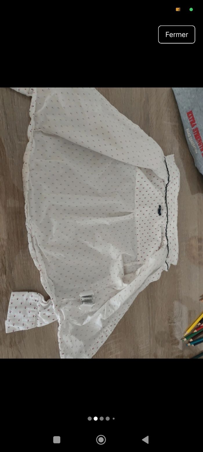 Chemise manches longues garçon - photo numéro 2