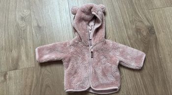 Manteau rose - 1 mois 