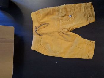 Pantalon jaune/orange