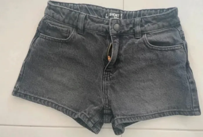 Short jeans noir